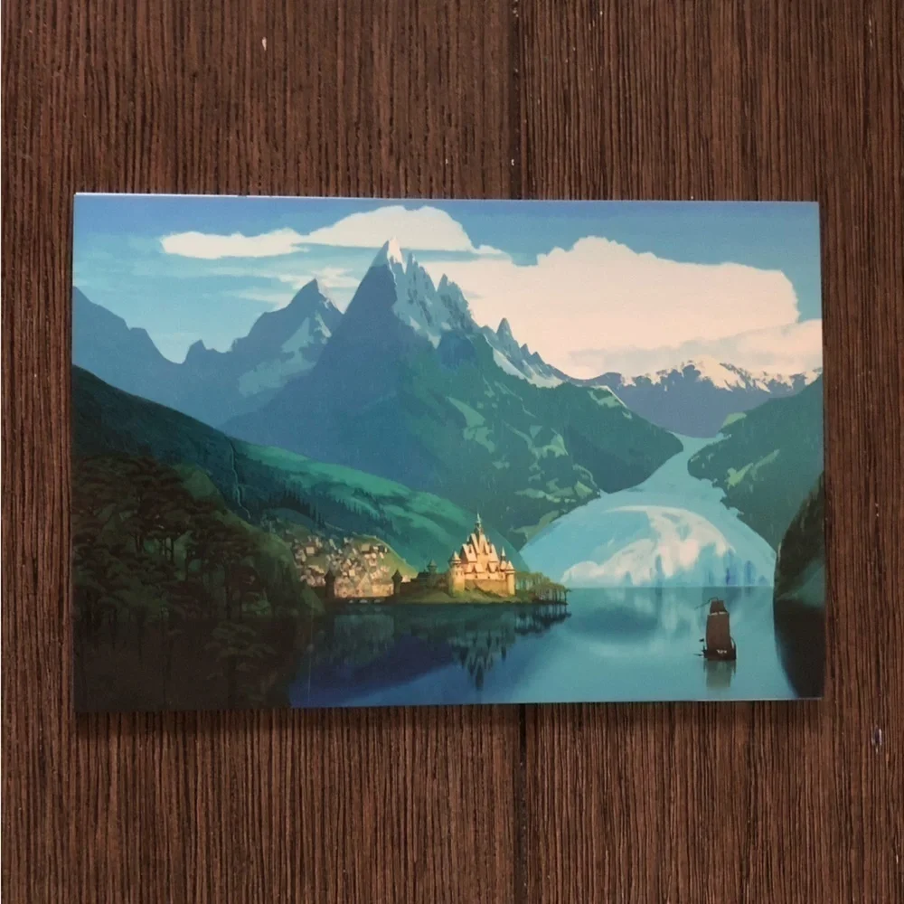 Disney Frozen Postcard: Backgrounds pack of 5